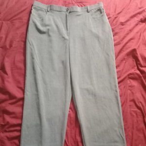 Grey women's dress pants